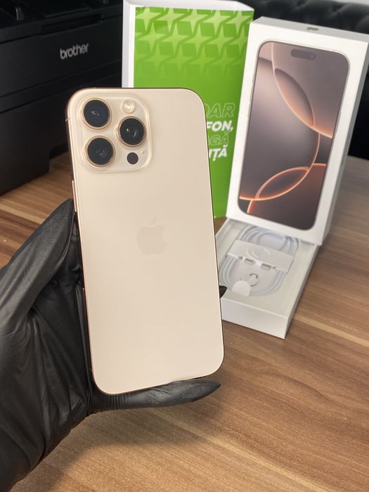 iPhone 16 Pro Max • 256 GB • Desert Titanium