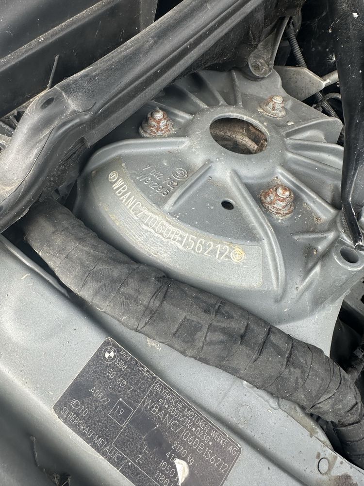 Motor BMW Seria 5 E60 530d 3.0 218cp bloc de fonta complet pentru swap
