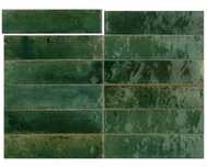 Гранитогрес Lume Green Lux 6x24
