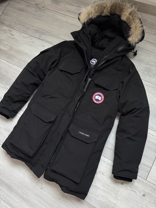 РЯДКО! Ново оригинално гуши пух яке Canada Goose Expedition Parka