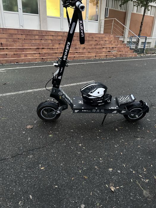 Kukirin G4 modificat se anvelope si discuri schimbate acu 3sapt