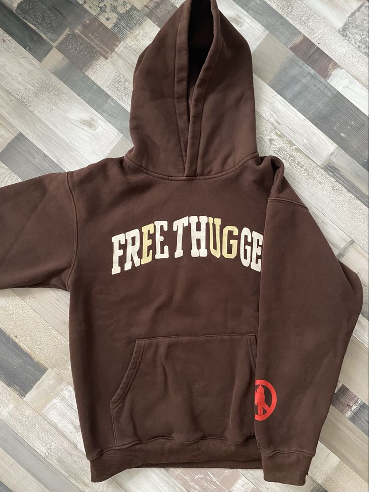 Travis Scott merch “FREE THUGGER” Hoodie Cactus Jack
