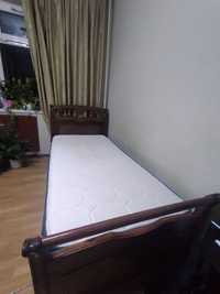 Односпальная кровать с ортопедическим матрасом VOLO Б/У