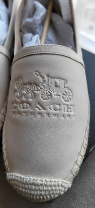 Кожени еспадрили Coach