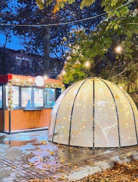 Беседка для террасы кафе и ресторанов (складная)