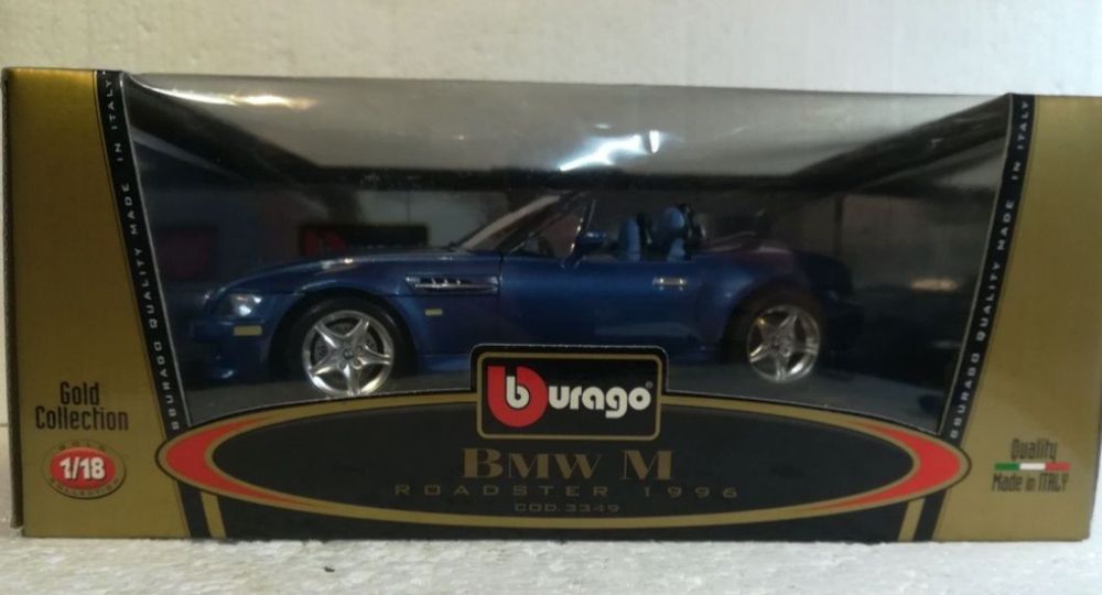 BMW M 1996
Scara 1:18
Bburago

Pozele reflectă realitatea. Se vinde ex