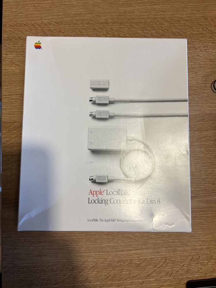 NEW Apple Macintosh LocalTalk Connector Kit Din 8 M2068Z Full Box