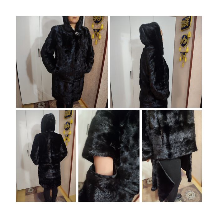 Норковая шуба б/у