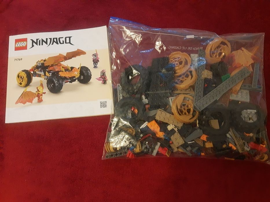 LEGO Ninjago: Masina-Dragon a lui Cole 71769, 8 ani+, 384 piese