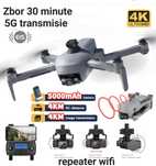 Drona cu Gps,4000Metri,5G,urmărire,3 axe gimbal,Camera  14Mpx,4K,Noua
