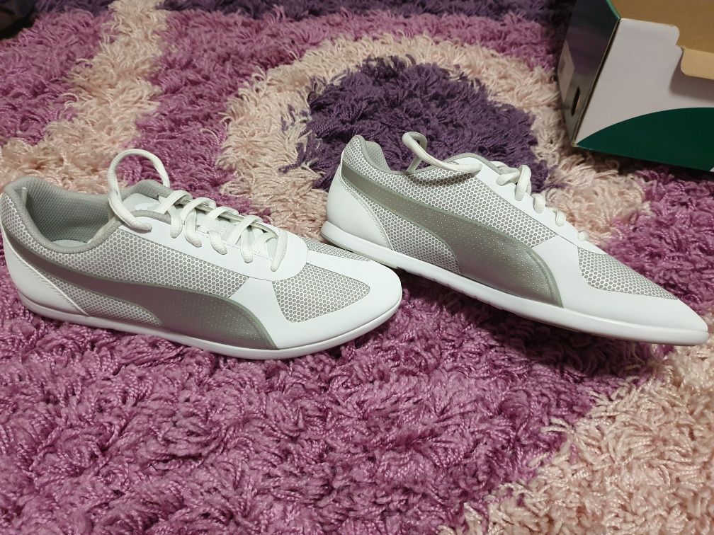 Adidasi Puma Modern Soleil SL - Albi Argintii