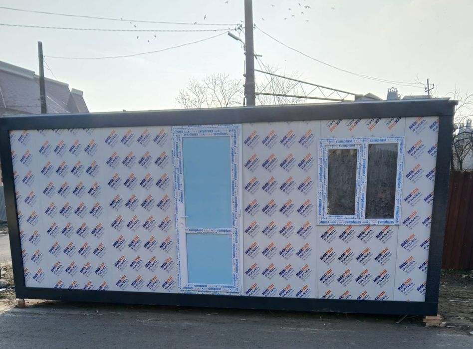 Vand containere modulare container tip vitrina birou