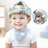 Регулируемый детский защитный мягкий шлем. Артефакт защиты головы