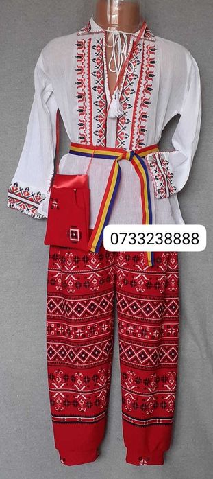 Costum popular pentru copii 5-6-7 ani