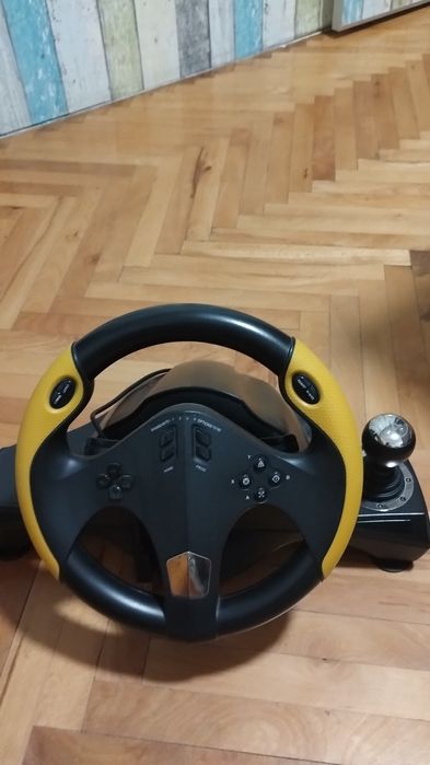 Volan Myria + Schimbător + Pedale – Stare Perfectă