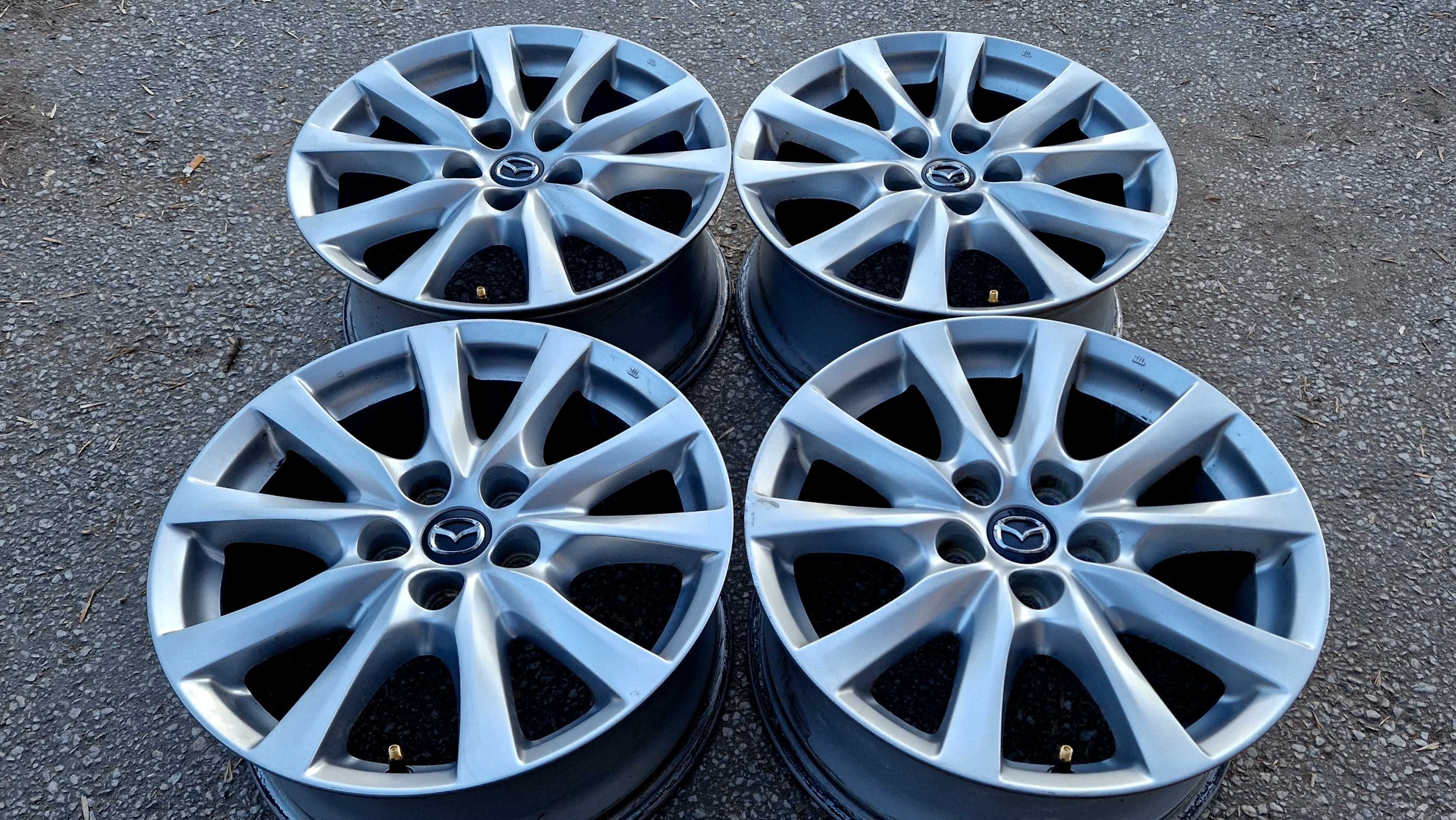 Мазда 17 5х114,3 лети джанти Mazda 3 5 6 CX-3 CX-5 CX-7. 5x114,3