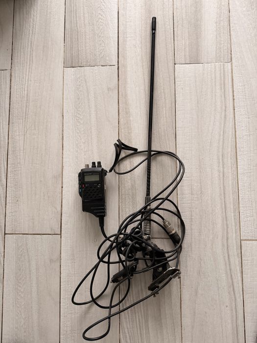 Statie auto storm turboextreme + antena si suport portbagaj