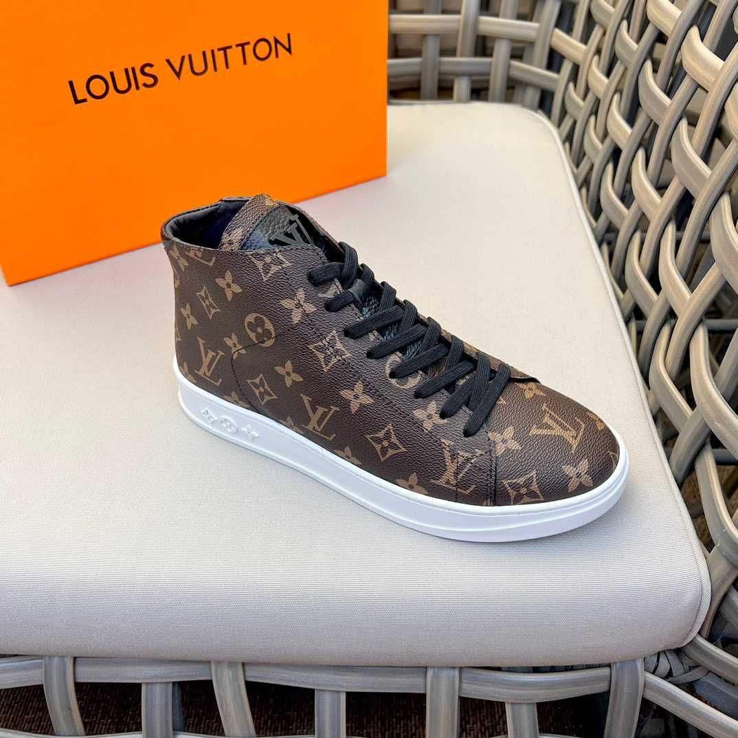 Adidasi Louis Vuitton Monogram High Tops - Premium