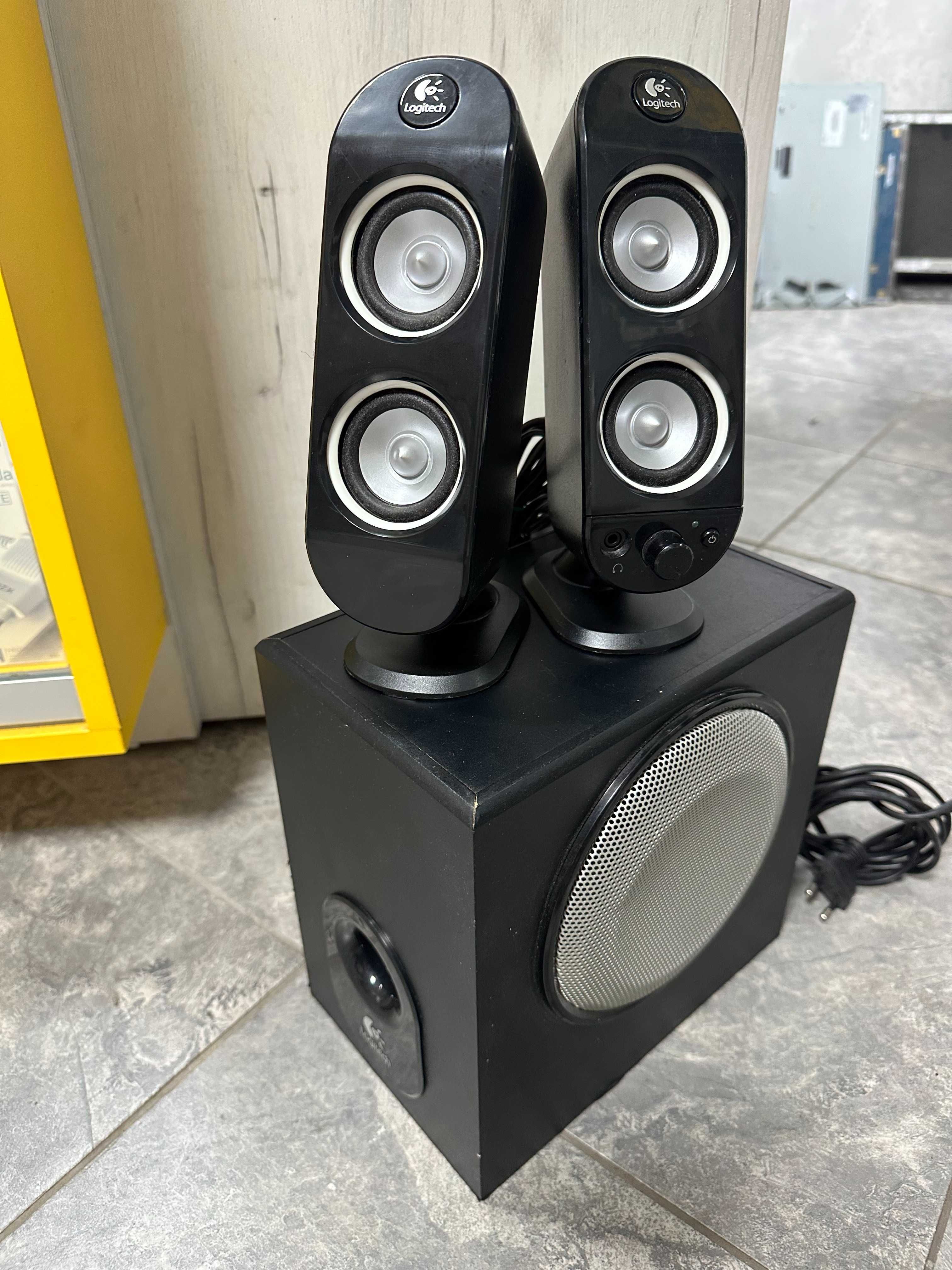 Тонколони , буфер Logitech X-230 2.1 за компютър