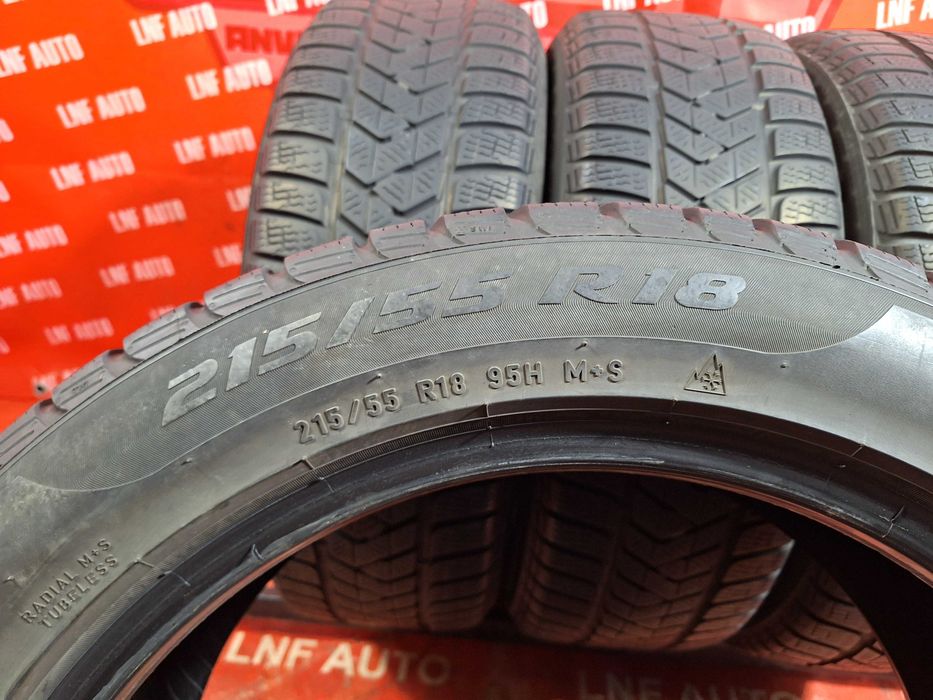 Anvelope de IARNA - 215/55/18 - PIRELLI - 6.35 MM - DOT 2020 !