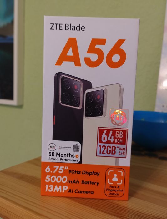 ZTE Blade A56 неразпечатан, 2г гаранция А1