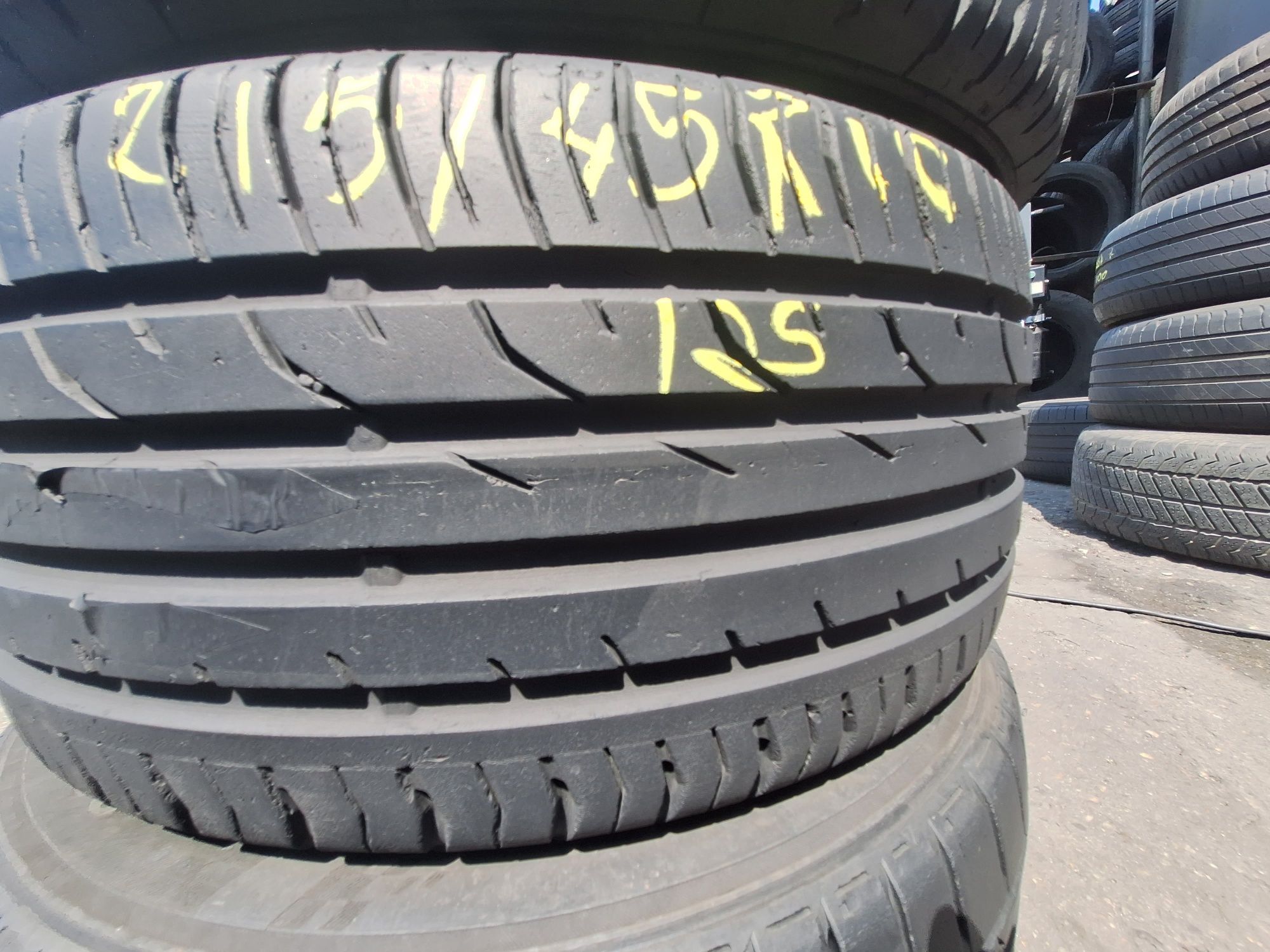 4 anvelope vara 215/45r16 Continental Montaj Gratuit