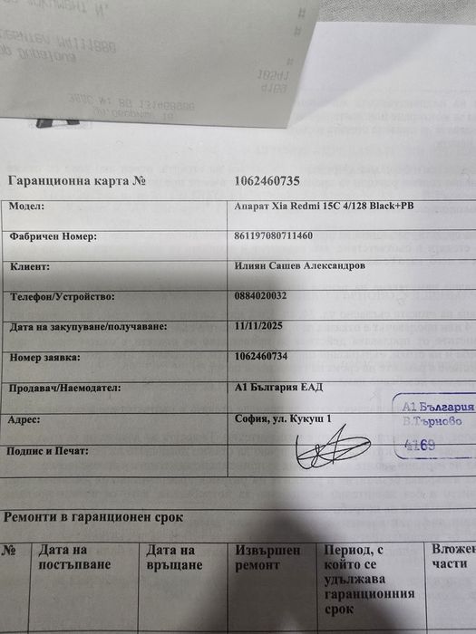 Redmi 15c чисто нов с Гаранция 2г