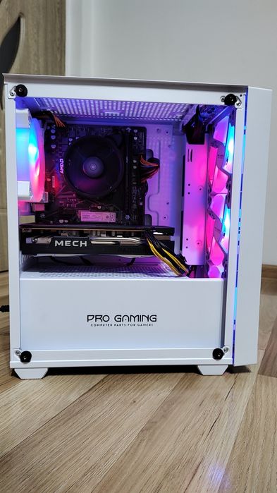 Pc gaming nou Rx 6600/Ryzen 5 5600/16gb ram Gta V Fortnite Cs 2