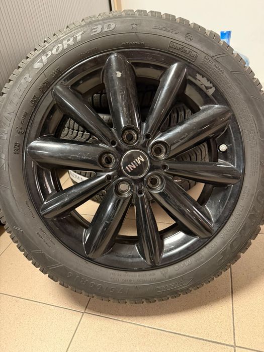 Roti mini cooper jante + dunlop winter sport 3d 175/60/r16