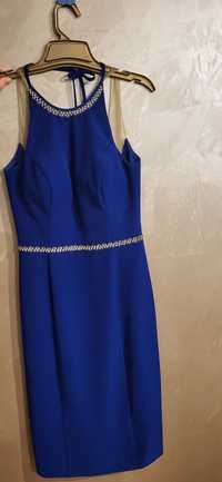 Oferta rochie albastra eleganta