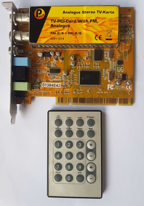 TunerTV PCI Witch FM Analogue.