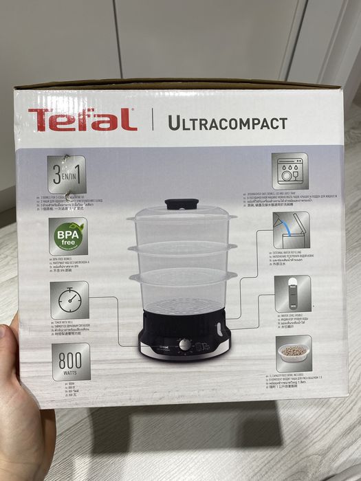 Tefal aparat de gatit cu abur pe 3 etaje
