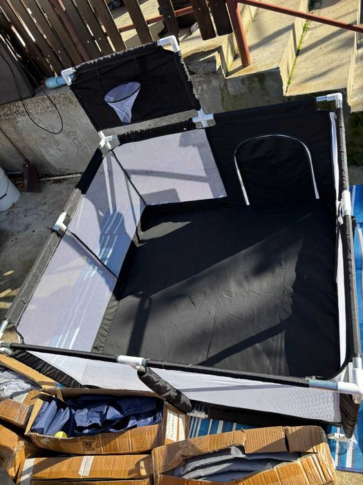 Детска кошара за игра 124/124/60