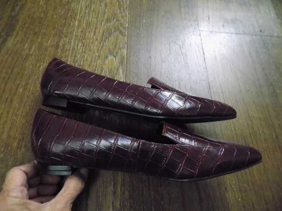 Pantofi  dama NINE WEST piele  crocodil mr. 38 si 39 noi la cutie .