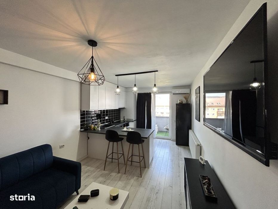 Apartament modern cu 2 camere la cheie 42mp Porii