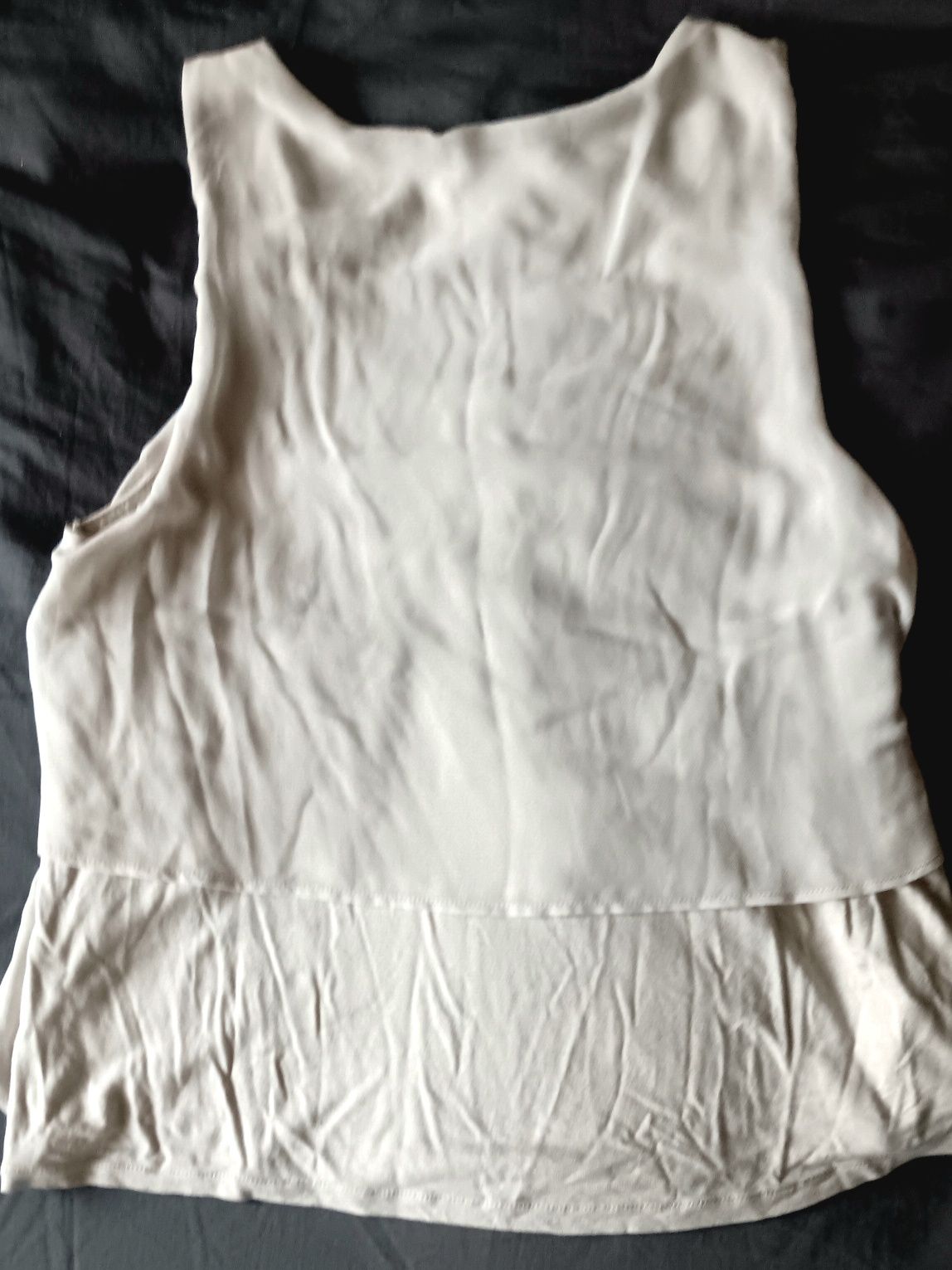 Bluza Mango Fara Maneca Bej, S