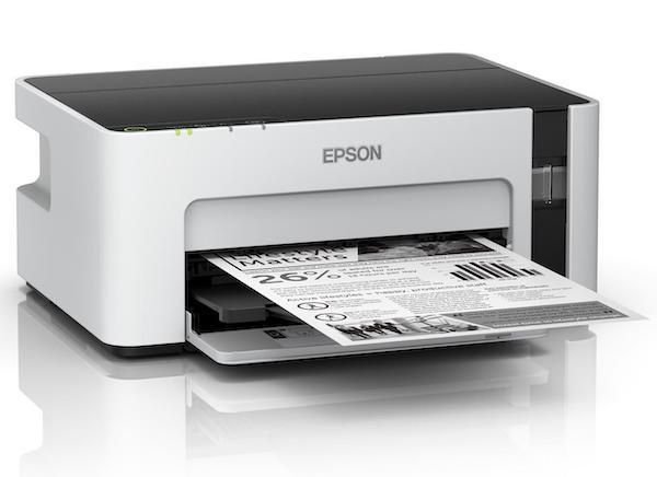 Epson M1100 черно белый принтер с большим контейнером заправки