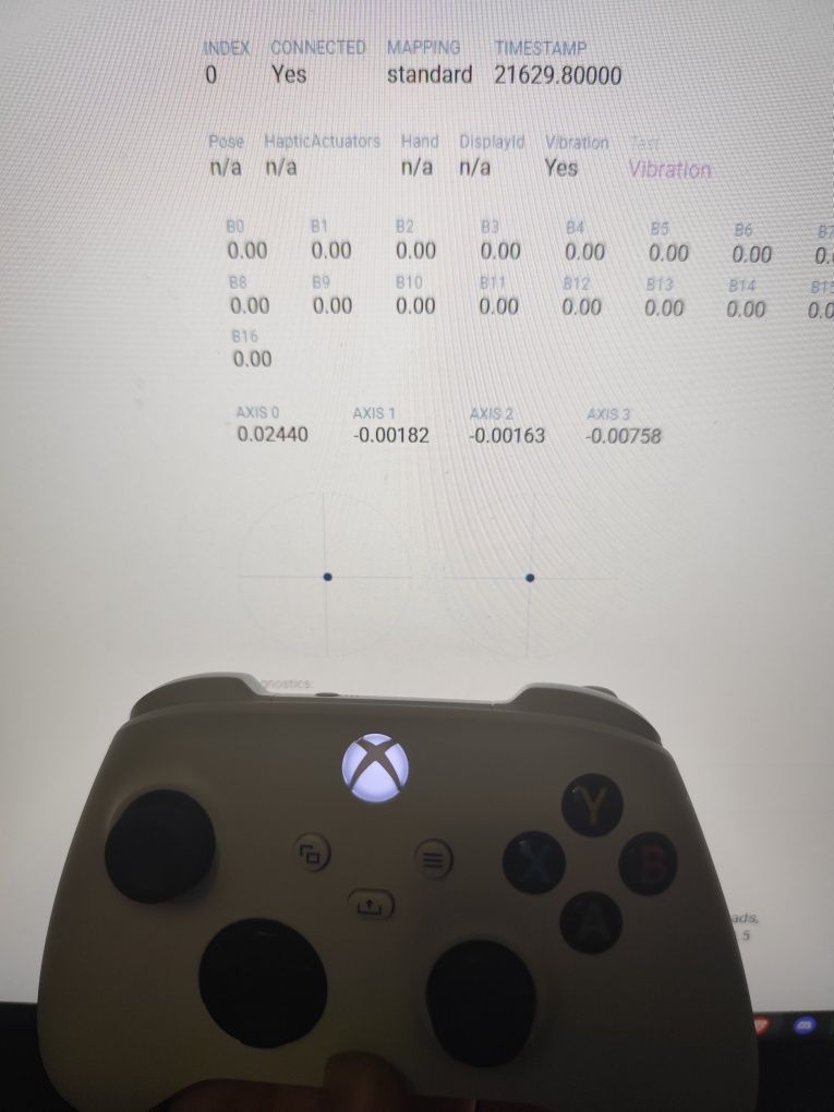 Controller xbox series x alb