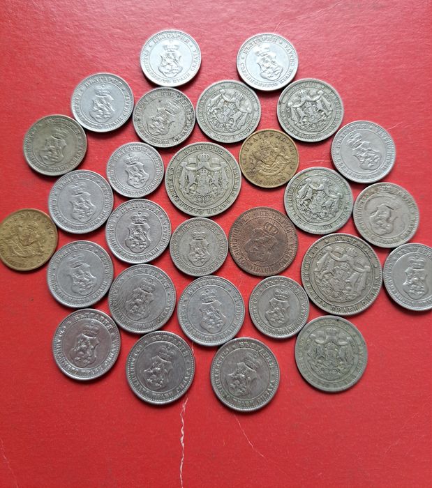 Лот стари български царски монети