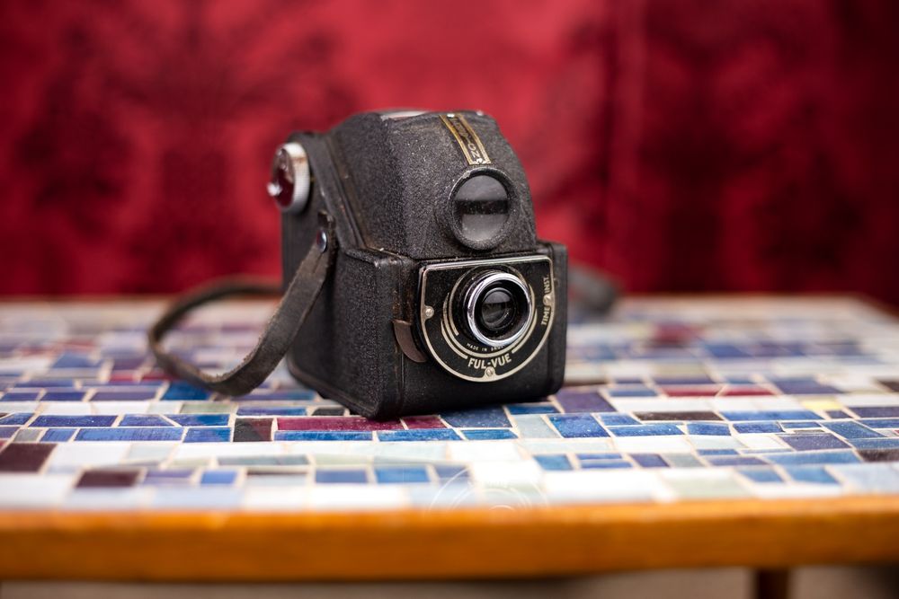 Aparat foto Agfa Balda Ensign vechi vintage