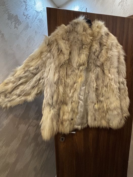 Кожено палто от лисица