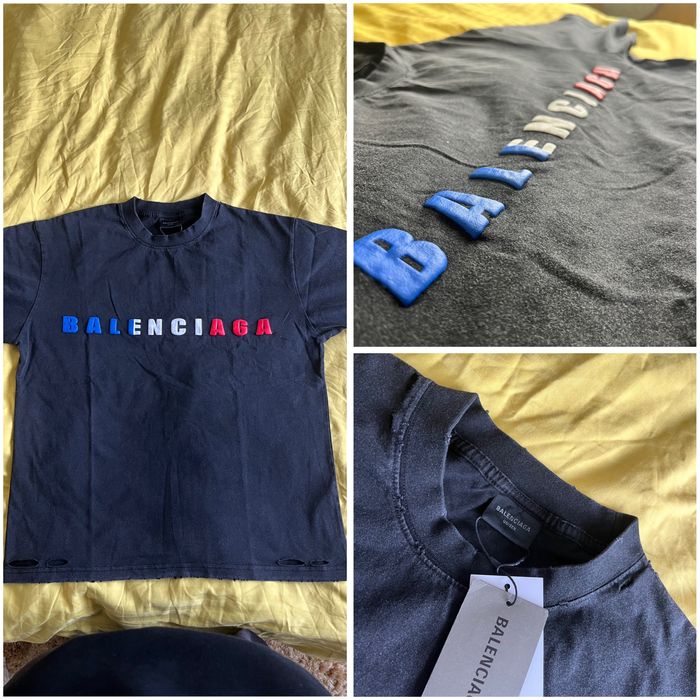 Чисто нови тениски на Balenciaga/Burberry/LV