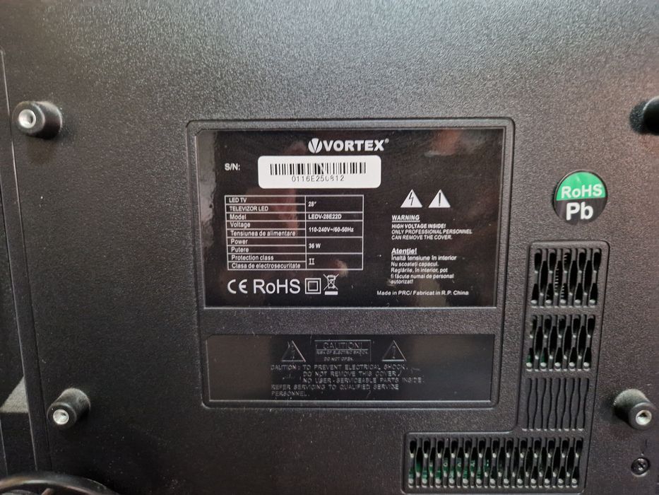 Vand televizor Vortex