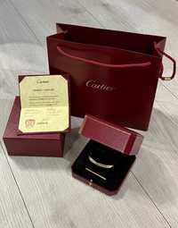 Bratara Cartier Love 750 Gold full box