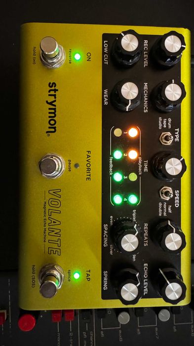 Strymon Volante + Blue Sky V1 ефекти