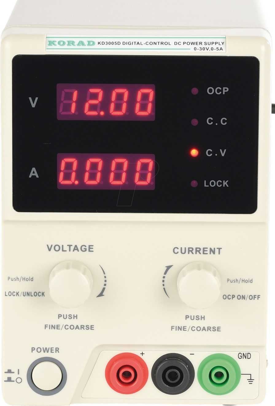 Sursa programabila de curent continuu liniara Korad KD3005D 30V 5A