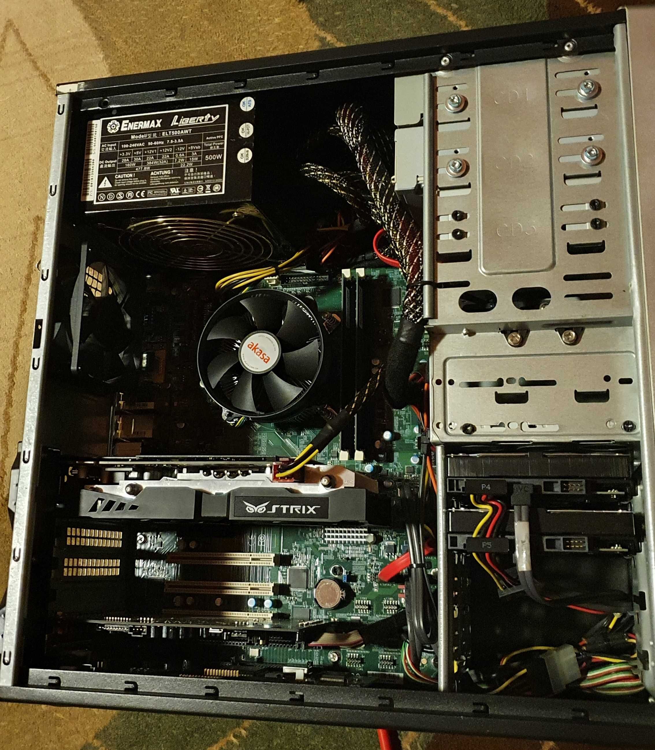 Carcasa Asus PC ATX tower multimedia gaming