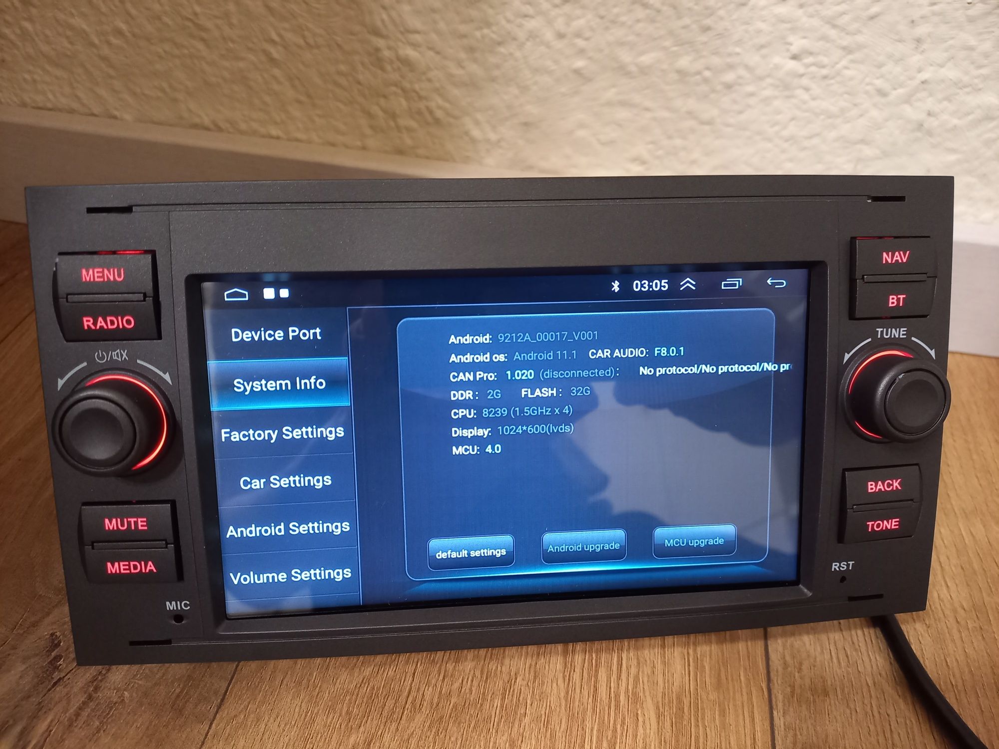 Navigatie Android Ford Focus Mondeo Fiesta Kuga Transit