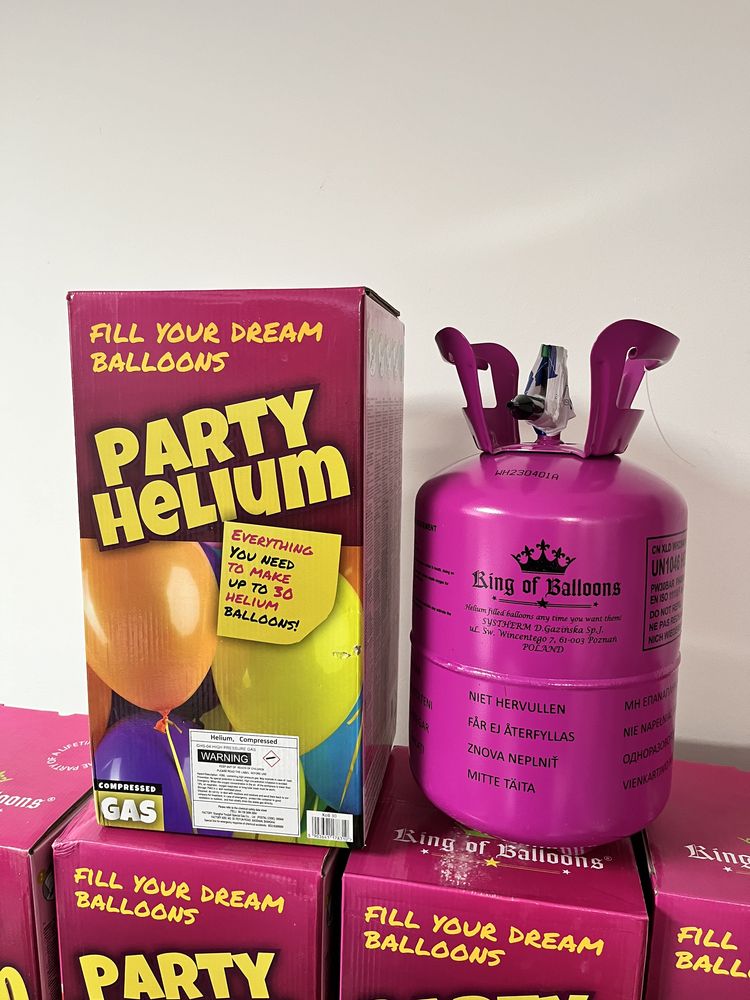 Butelie cu heliu - 30 baloane