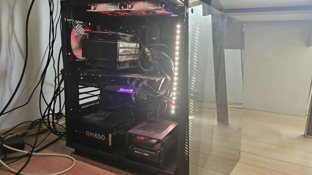 PC gaming Rtx3070,schimb cu laptop gaming + diferenta din partea mea